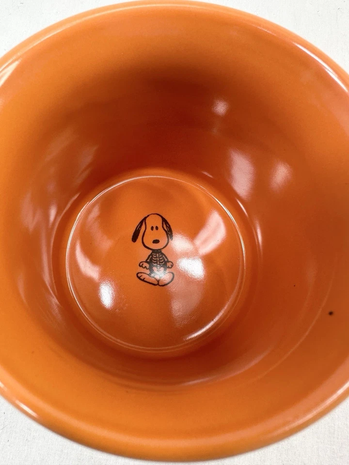 Большая кофейная кружка Gibson арахис Хэллоуин SNOOPY скелет тыквы керамика 21 унций - Изображение 3 из 4