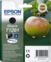 Epson T1291 / C13T12914012 / C13T12914022 Tinte Schwarz