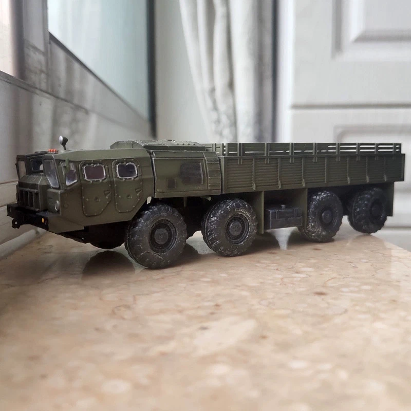 1/72 AS72125 Russian MAZ7911 Heavy Truck Transport Camouflage Finished Model - Image 2 of 4
