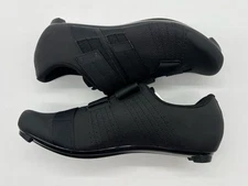 Fizik Tempo Powerstrap R5 Mens Size 12.5 Triple Black Road Cycling Shoes.