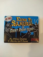HTF COMPLETE KUNG FU SAMURAI ON GIANT ROBOT ISLAND Card Game Z-man Games  2003