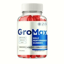 Gromax Advanced Male Gummies to Boost Male Performance - 60 Capsules
