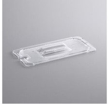 Vigor Third Size Clear Polycarbonate Flat Food Pan Lid-#247FP13L-NSF, Pack Of 6