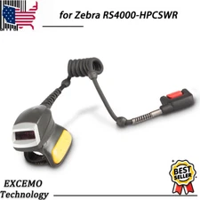 Symbol RS4000 Finger Scanner 1D CORDED Ring Scanner Zebra RS4000-HPCSWR US STOCK