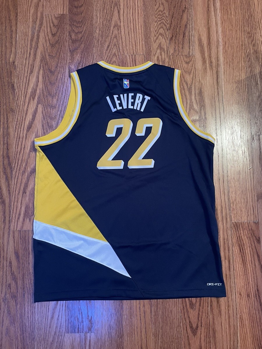 Indiana Pacers City Edition Jersey #22 LeVert: Youth Size XL | eBay