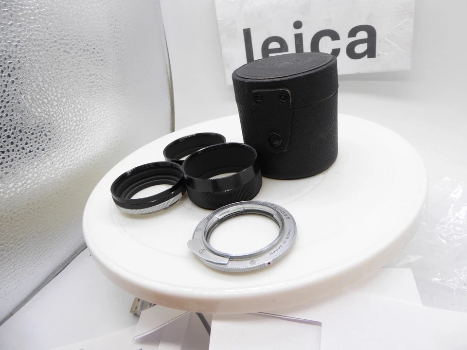 Genuine Konica Spacer Rings tubes  3-Piece EXTENSION RINGS II official - Image 3 of 4