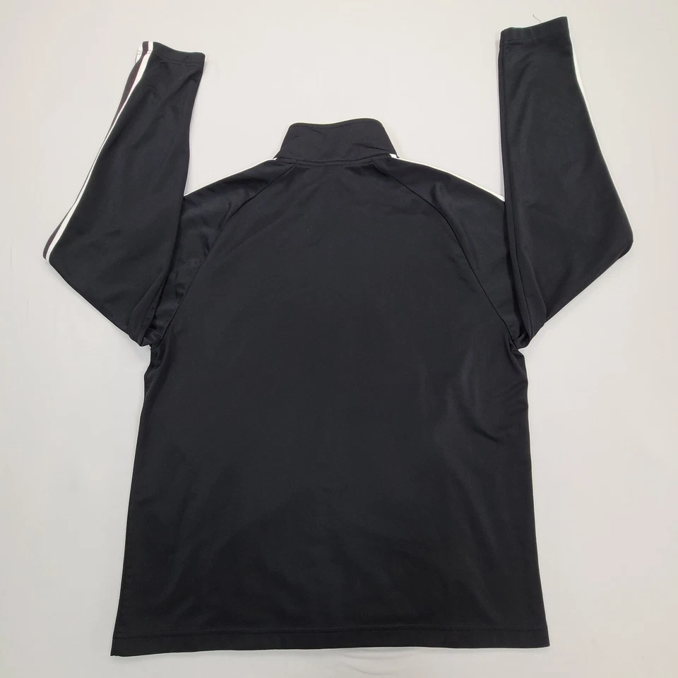 Xersion Jacket Mens Large Black Track Jacket Full Zip Windbreaker Casual - Image 2 of 4