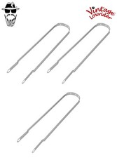 3 Vintage Lowrider 26" Replacement Bicycle Chrome Cruiser/Lowrider Fender Brace.