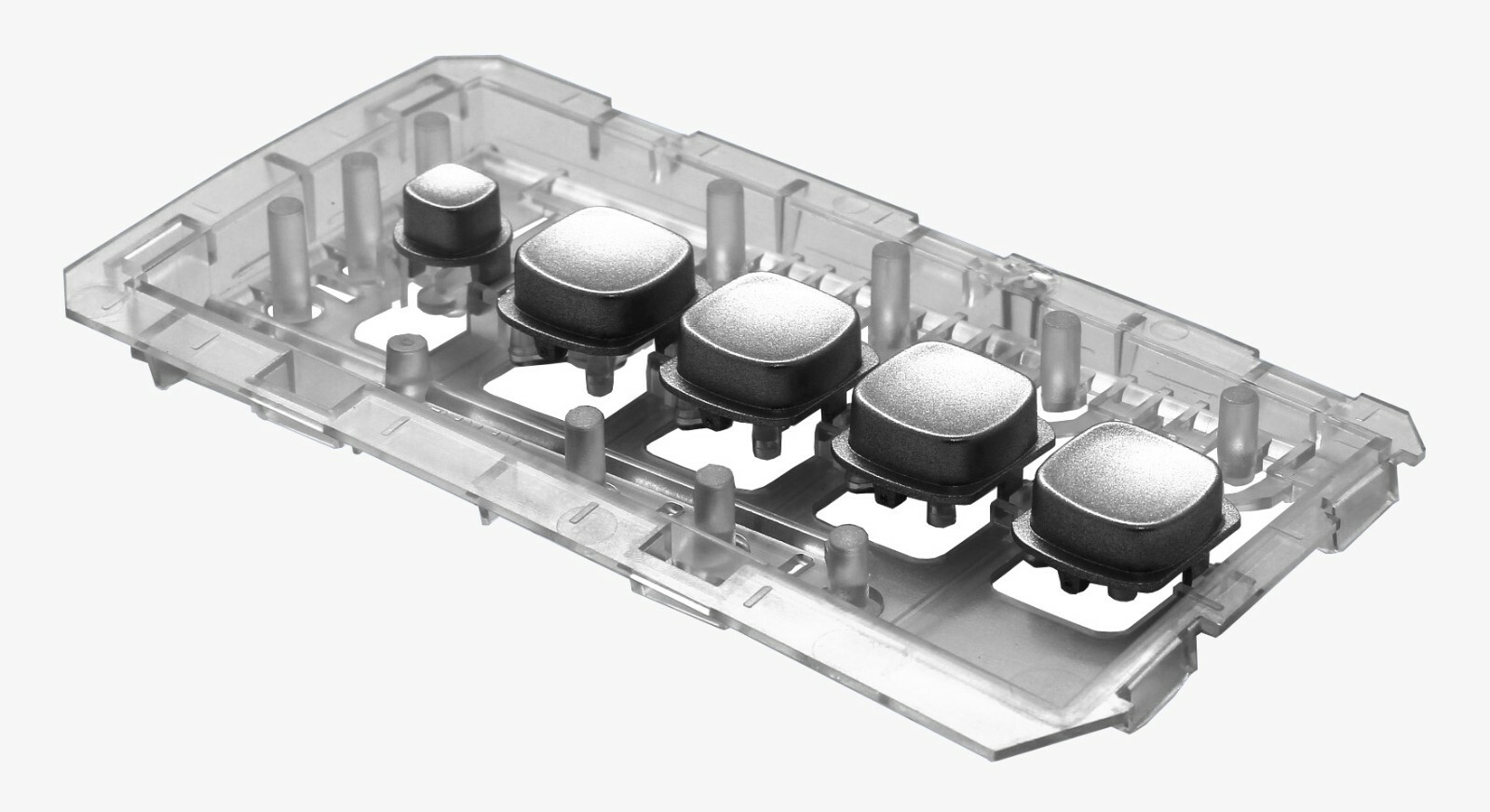 Оригинальная монтажная панель Arcelik Waschmaschine Silber Knopf, 3350AS