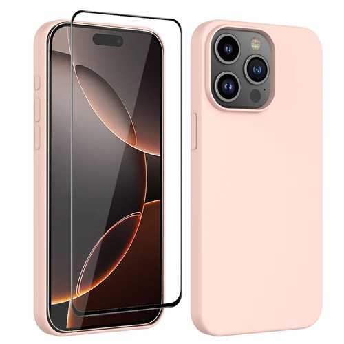 Für iPhone 16 Pro Max 15 14 13 12 11 Silikon Hülle Handyhülle + Displayschutz - Bild 32 von 59
