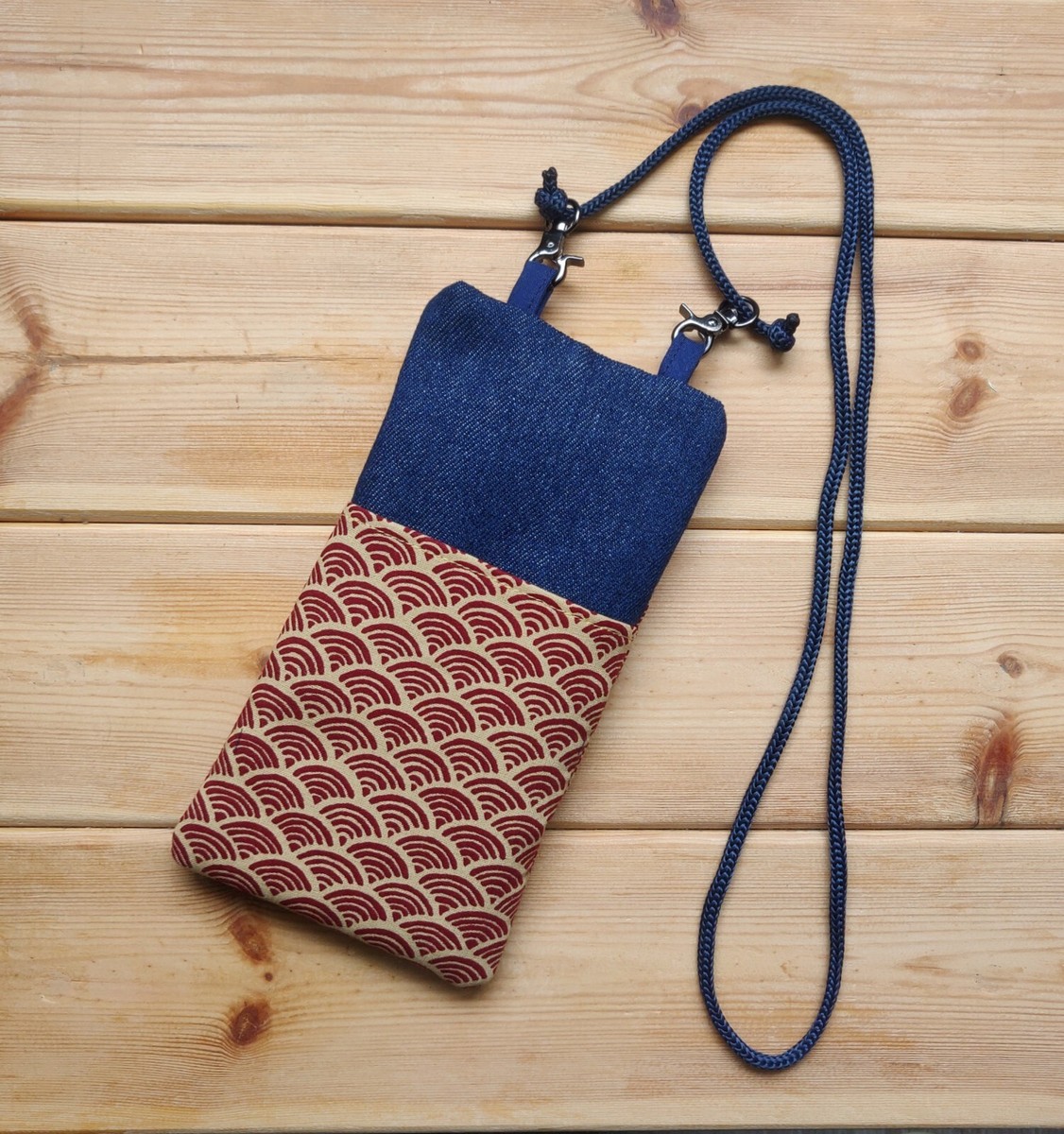 For iPhone 14 14 Plus 13 Pro HANDMADE Phone CASE FABRIC and