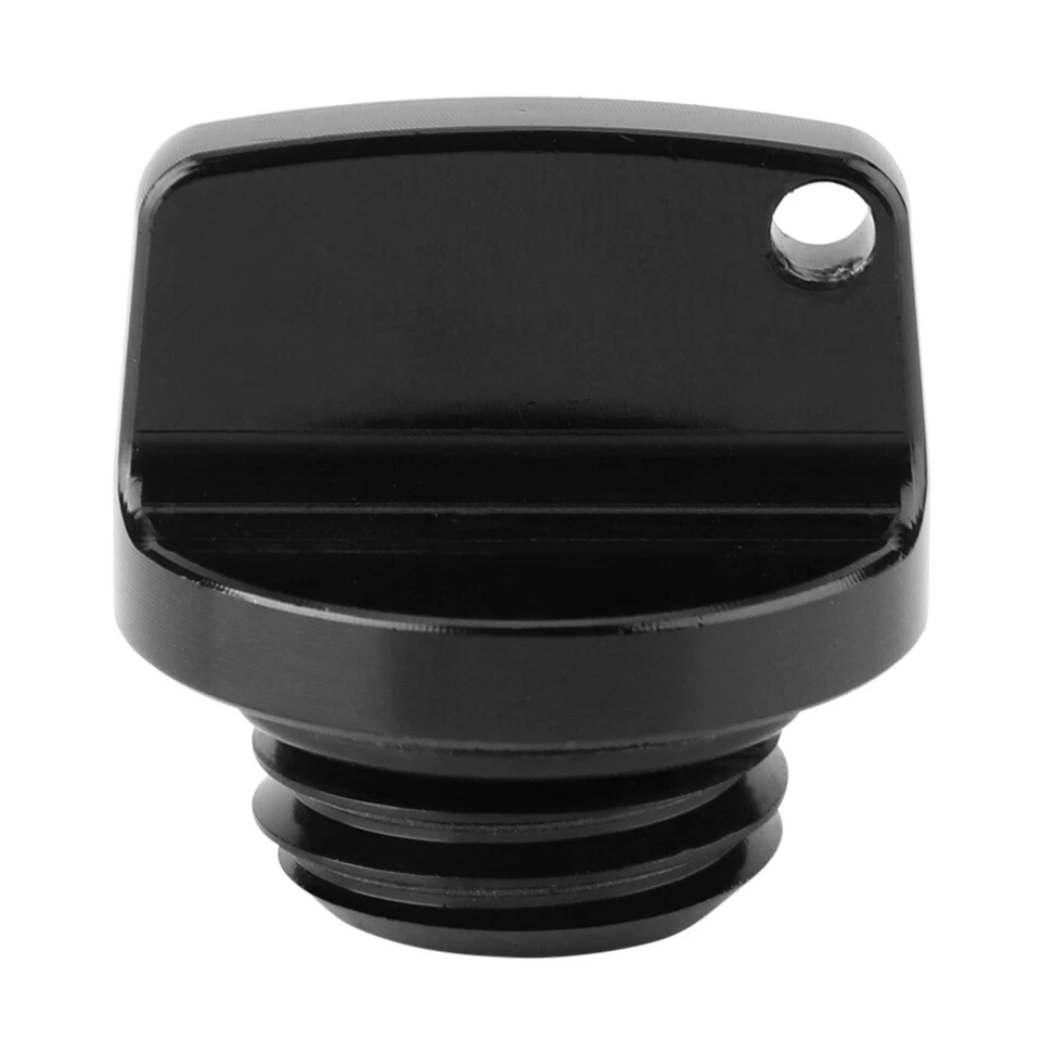 Black CNC Aluminum Oil Filler Cap Plug Cover For CRF150R CB250F - Image 3 of 4