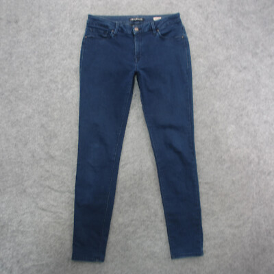 Mavi Jeans Women's 12 Blue Dark Wash Skinny Jeans