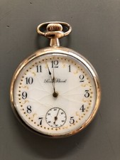 Antique 16 Size South Bend 17 Jewel Pocket Watch Movement Grade 211 Rare Finish
