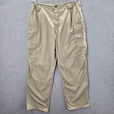 5.11 Tactical Men Pants 38x30 Beige Cargo Pocket Ripstop Pro Lightweight Utility