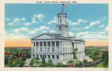 Postcard State Capitol Nashville Tennessee NA-28