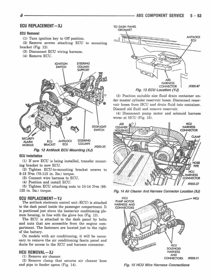 Jeep Cherokee Wrangler 1994 taller reparación manual motor transmisión cableado Foto 4 de 4