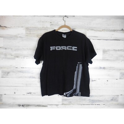 Vintage Air Force Shirt L Large 90s 00s Y2k Nike Retro Swoosh Logo Tee 