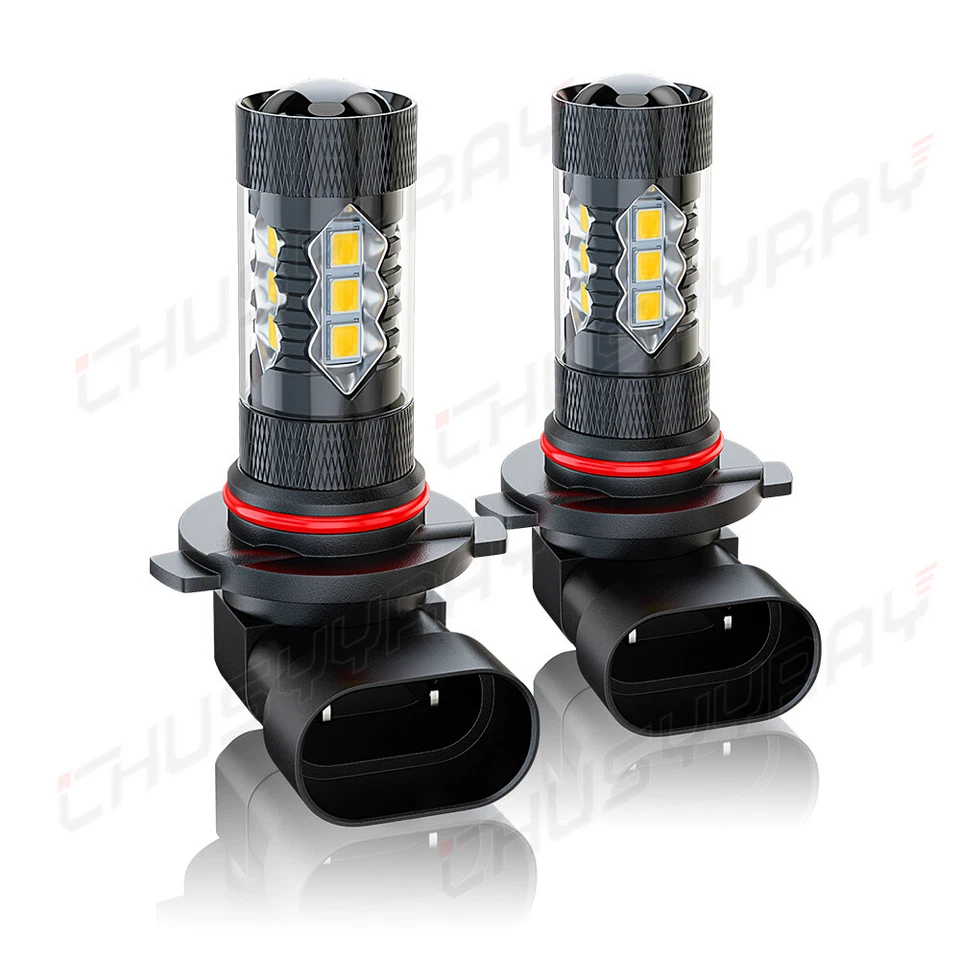 9140 9145 9005 Yellow 3000K Fog LED Lights Driving Bulbs Lamp DRL - Image 2 of 4