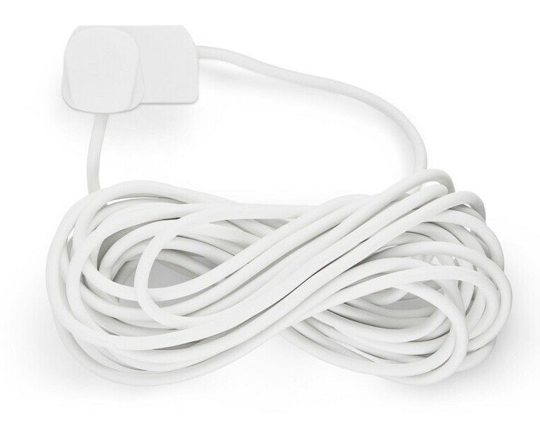 Securlec 1 Gang Way Electric Mains UK Plug Socket Extension Lead Cable 10m White