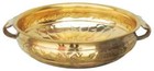 Brass Urli Traditional Bowl With Hand Work For Home Decoration Festival Items
