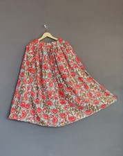 Indian 100 Cotton Multi Floral Skirt Women's Clothing Long Skirt Beach Skirt US