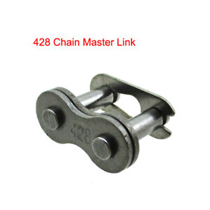 428 Chain Connecting Joint Master Link For Go kart ATV Pit Dirt  Bike Quad-5pcs