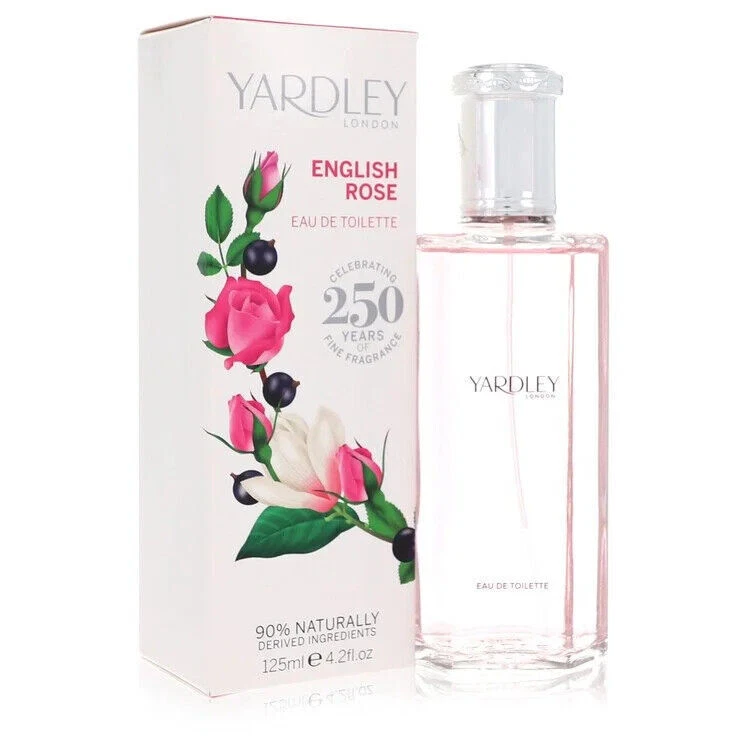 English Rose Yardley Perfume By Yardley London Eau de Toilette Spray 4,2 oz/125 ml Feminino - Imagem 3 de 3