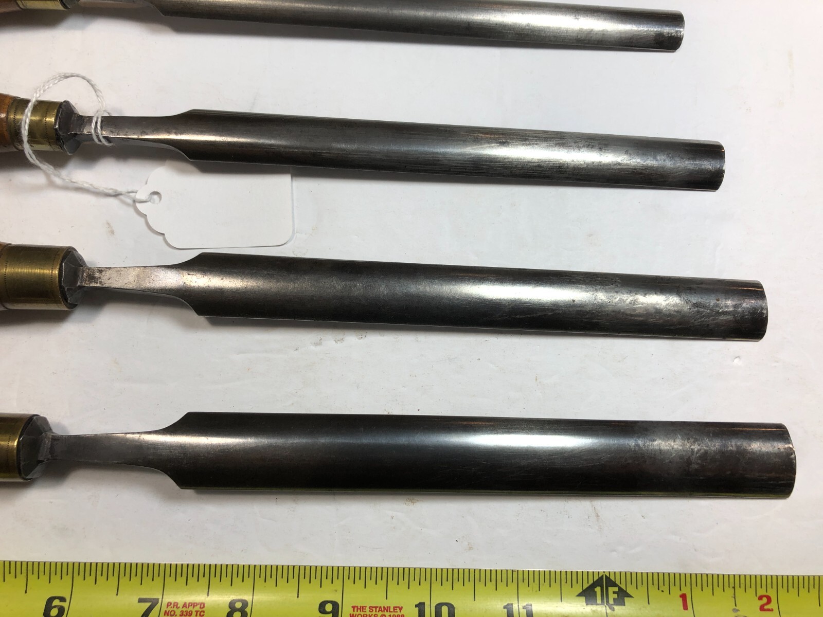 D. R. BARTON ROCHESTER NY 1832Long set of paring gouges GREAT SET eBay