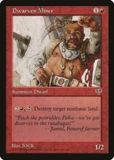 Dwarven Miner Mirage Light Play MTG Magic DNA GAMES