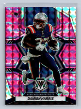 2022 Panini Mosaic #134 Damien Harris Camo Pink Mosaic