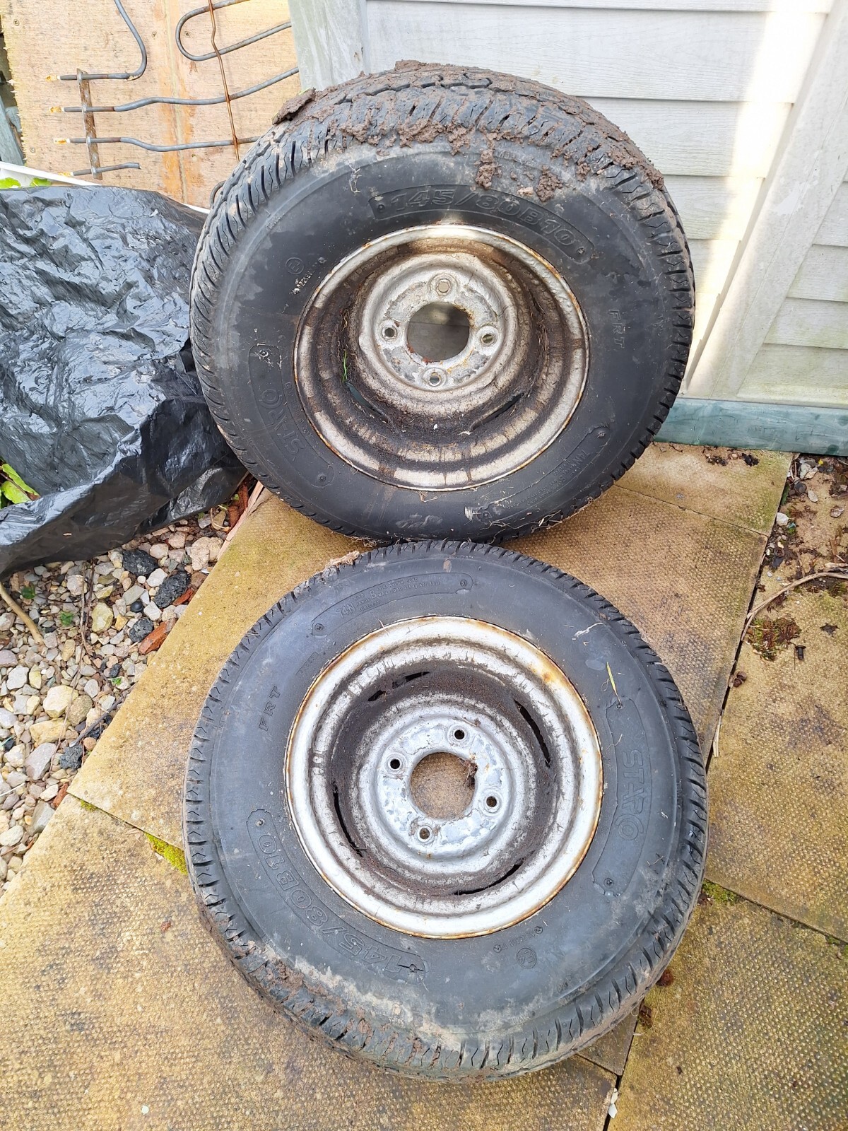2x 145 80R10 Trailer Wheels tyres EBay 2x-145-80r10-trailer-wheels-tyres-ebay