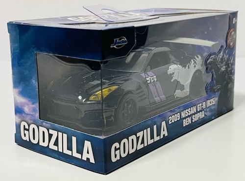 GODZILLA “2009 Nissan GT-R (R35)” BEN SOPRA - Jada Toys Hollywood Rides - NEW - Picture 4 of 12