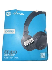 JLab Audio Studio Wireless On-Ear Headphones - Black-New. Sealed