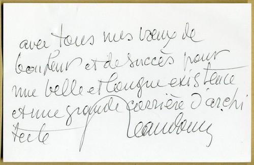 Eugène Beaudouin & Marcel Lods - Architectes & urbanistes - Autographes + Photo - Picture 2 of 4