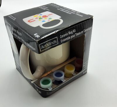 ArtMinds Self Paint Ceramic Mug Kit