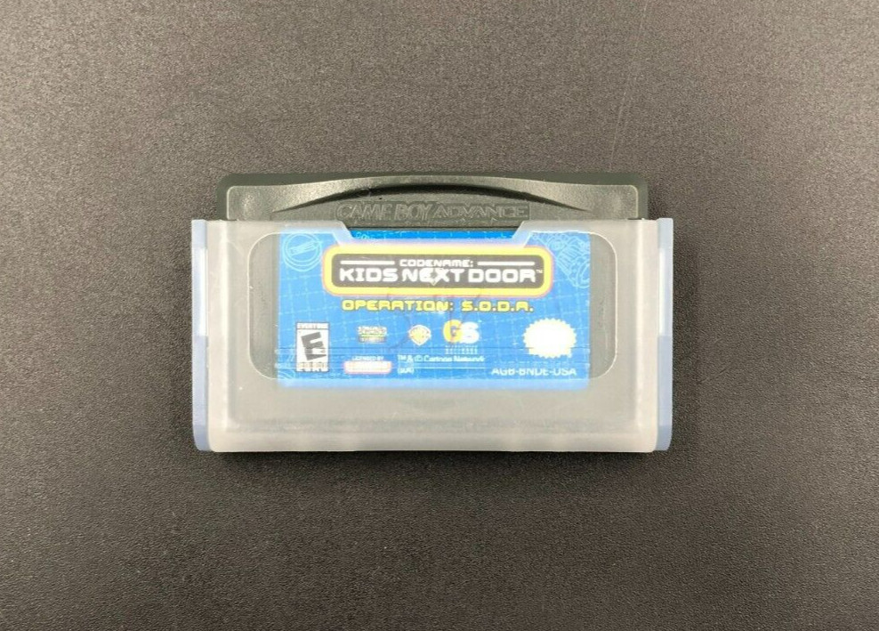 Codename: Kids Next Door - Operation: S.O.D.A. (Nintendo Game Boy Advance) +Case
