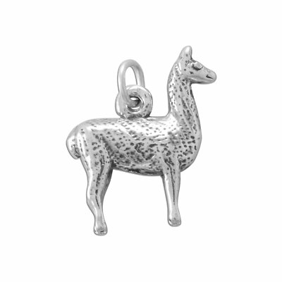 Sterling Silver You Are Llama-zing! Llama Charm