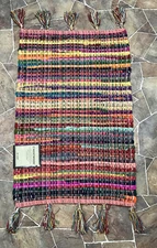 Crestwood Boho Rag Rug 21x34