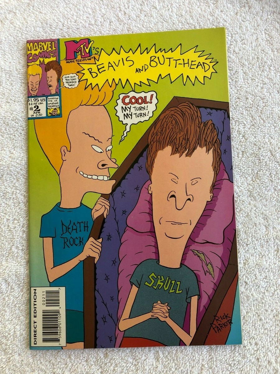 Beavis & Butt-Head #2 (Apr 1994, Marvel) VF+ 8.5 | eBay