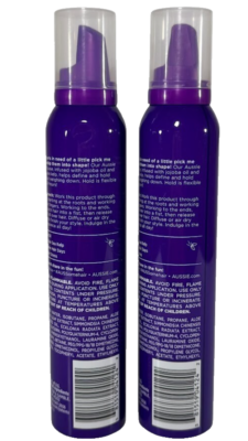 2X Aussie Sprunch Mousse And Leave-In Conditioner Flexible Hold
