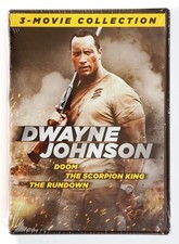 Dwayne Johnson 3-Movie Collection DVD Doom/The Scorpion King/The Rundown