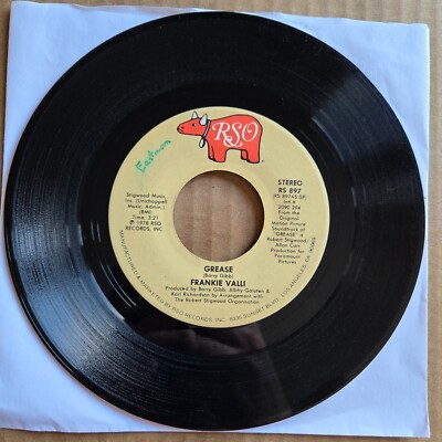 FRANKIE VALLI Grease/45 7'' Record Vinyl Records