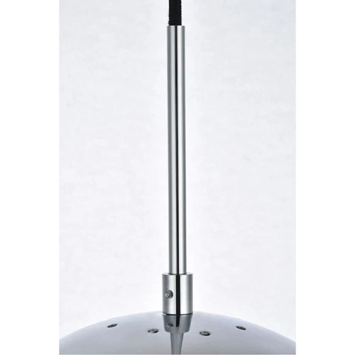 Silver Pendant Lighting Frosted White Glass shade Kitchen Island 1 Light Fixture - Picture 7 of 8
