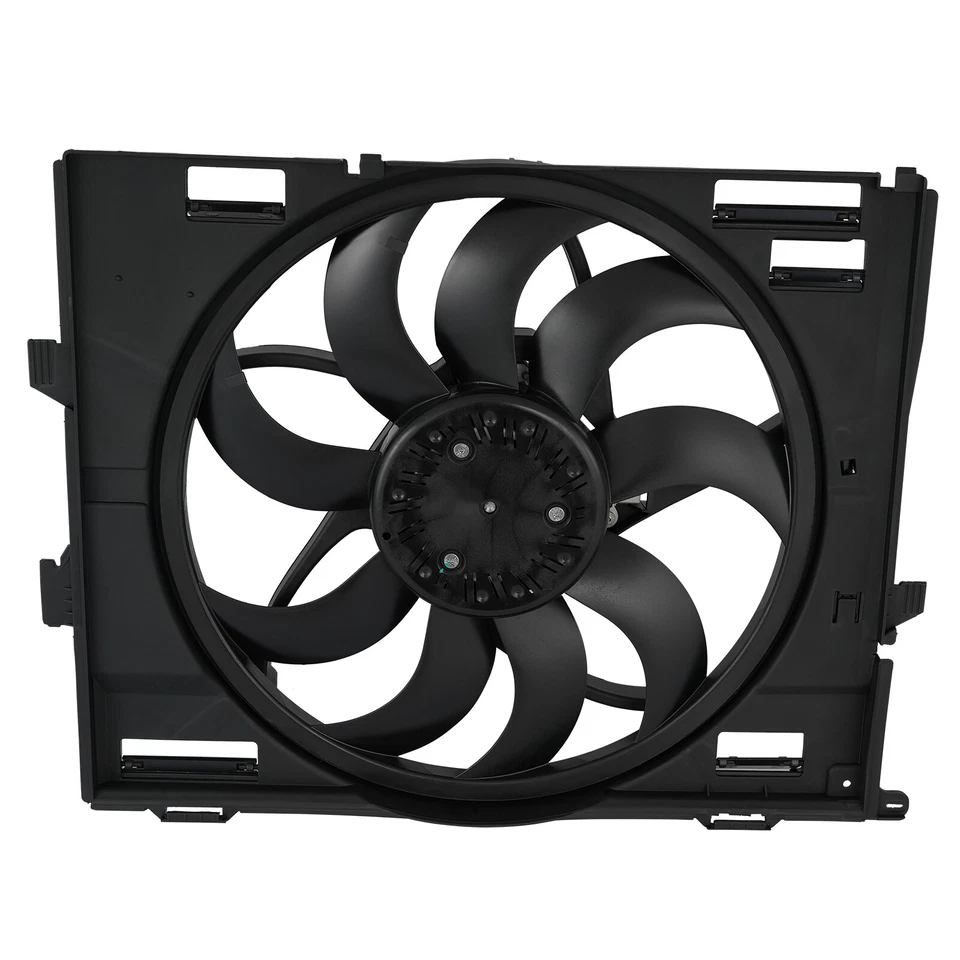 Conjunto de ventilador de refrigeración del radiador para BMW 230i 330i 340i 430i 440i 2016-2017 17428625440 Foto 2 de 4