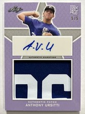 2020 LEAF PG NATIONAL SHOWCASE ANTHONY URSITTI PATCH AUTO 5/5 M