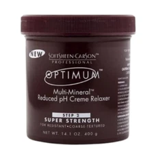 SoftSheen Carson Optimum Smooth Step 2 Multi Mineral Crème Relaxer SUPER 14.1 oz