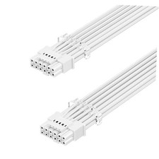 16pin 12 4 GPU Power Cable - 70cm For ATX 3.0 PSU 16pin 12VHPWR port White