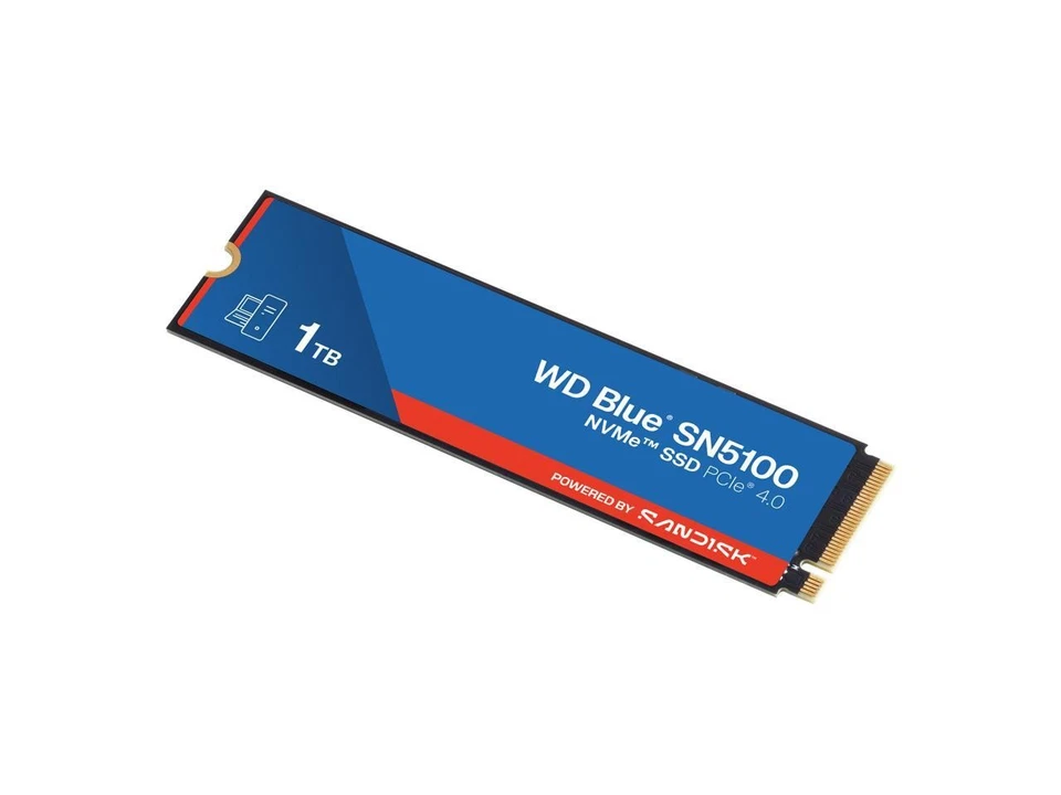 WD Blue SN5100 1TB NVMe SSD, PCIe Gen 4.0, up to 7,100 MB/s read speeds - Image 3 of 4