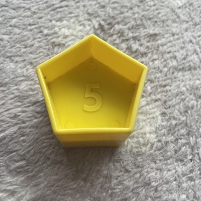 Tupperware Tupper Spielzeug Shape-O Kugelsortierer Ersatz gelbe Formen #5